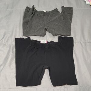 Kids Black and Gray Leggings